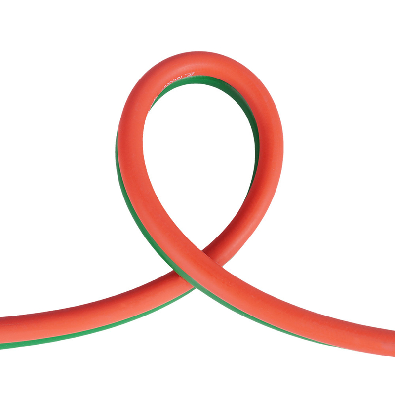 เกรด T ทนทานการใช้งาน Reducer Twin สายสลัด Orange 3/8 '' น้ําเงิน 1/4 '
