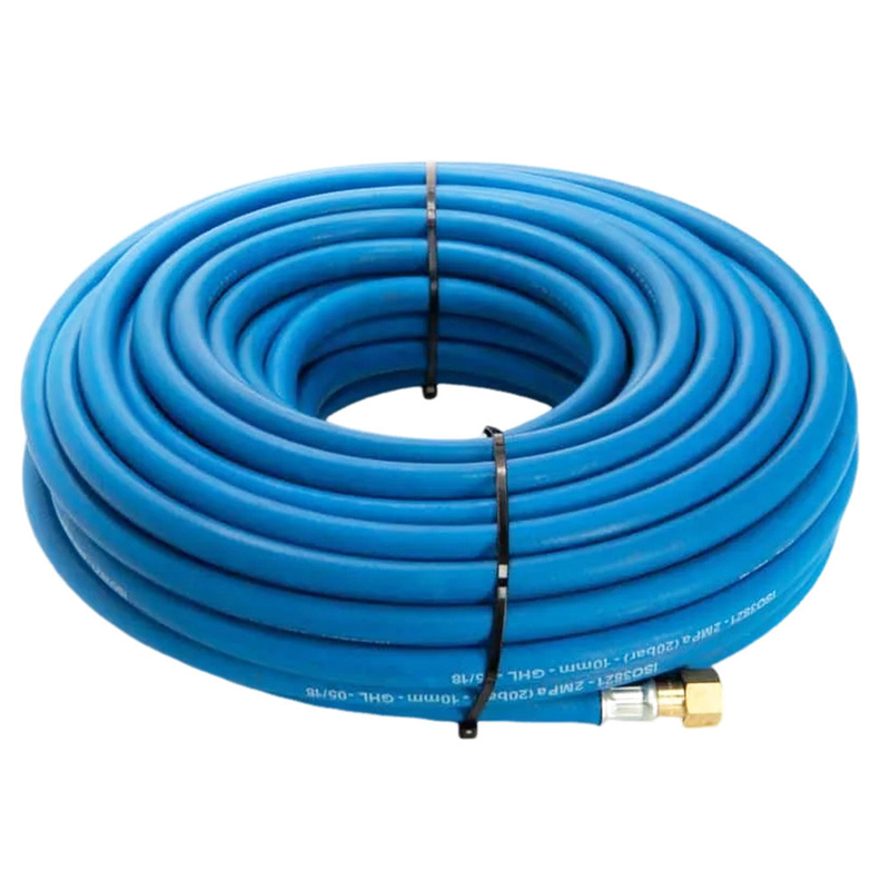 คุณภาพสูง สีฟ้า 8 มม 100 ฟุต Oxygence Single Hose สําหรับการปั่นและตัดแก๊ส