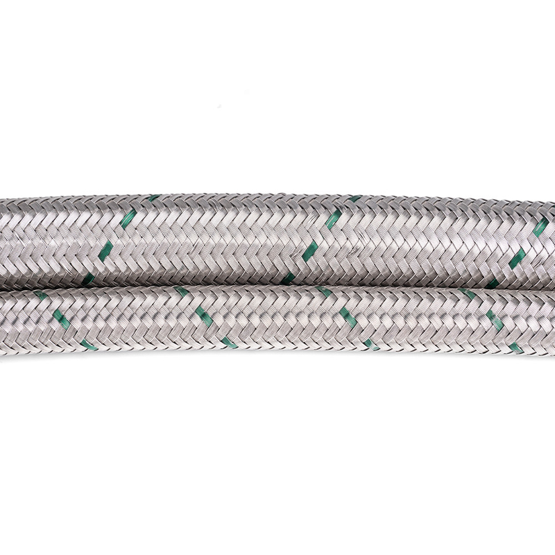 สายพัดลม PTFE ความดันสูง ด้วยชั้นหนึ่งที่ผสมผสานของเหล็กไร้ขัดสําหรับการขนส่งและไฮดรอลิกเคลื่อนที่