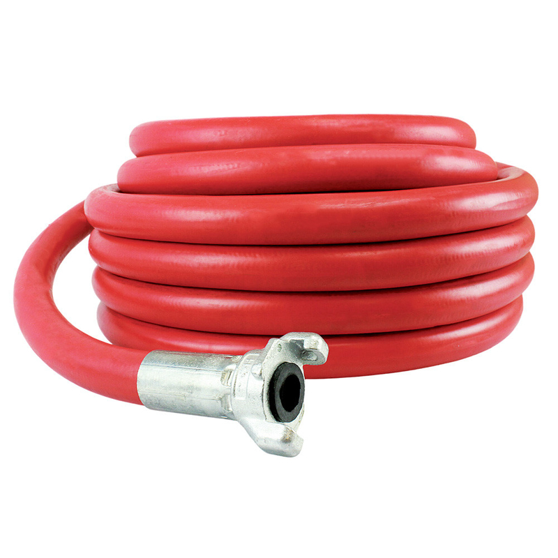 50/100 เมตร1 นิ้ว โรงงานสีแดง ทนทาน แอนติ-เอเจอร์ หลายพลาส EPDM อากาศ แจ็คฮาเมอร์ ท่อสับซ้อน เครื่องบดไฟฟ้า