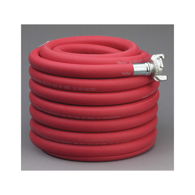 50/100 เมตร1 นิ้ว โรงงานสีแดง ทนทาน แอนติ-เอเจอร์ หลายพลาส EPDM อากาศ แจ็คฮาเมอร์ ท่อสับซ้อน เครื่องบดไฟฟ้า