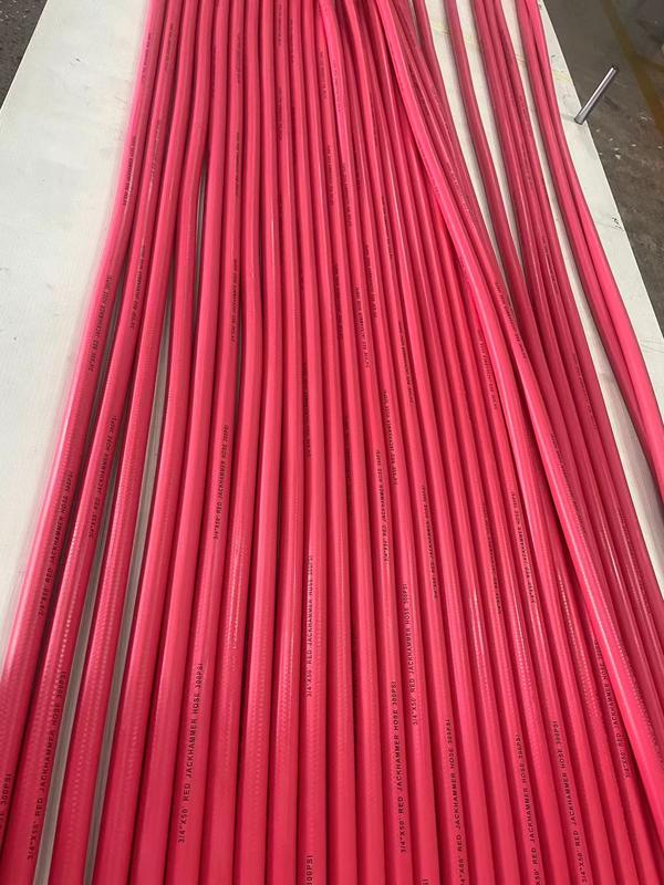 แจ็คฮาเมอร์อากาศเชือก หนาภาระยางเชือกสําหรับอุปกรณ์ปนูเมติก การก่อสร้างและอุตสาหกรรม