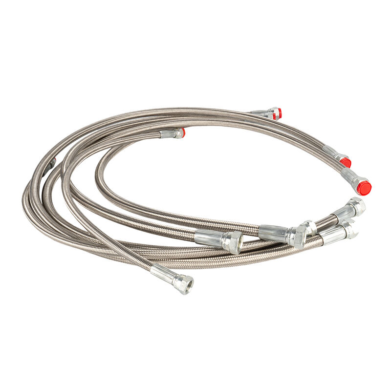 ชุดสายยาง PTFE พร้อมคุณสมบัติทนต่ออุณหภูมิสูงและทนต่อสารเคมีสำหรับการใช้งานป้องกันไฟฟ้าสถิต