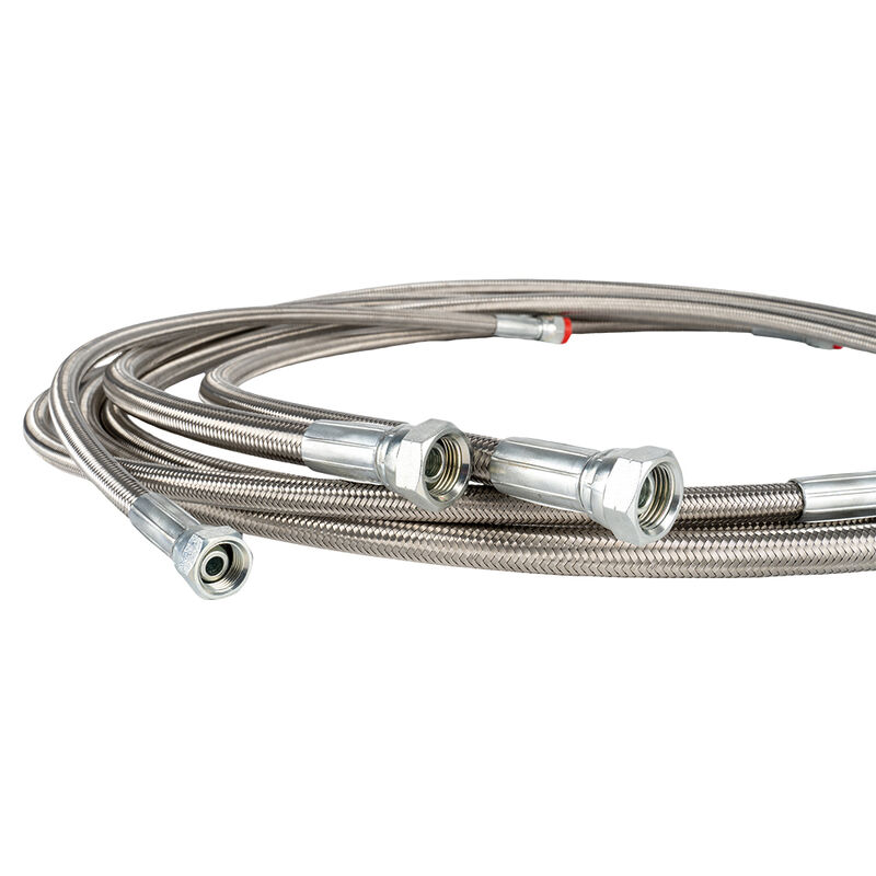 ชุดสายยาง PTFE พร้อมคุณสมบัติทนต่ออุณหภูมิสูงและทนต่อสารเคมีสำหรับการใช้งานป้องกันไฟฟ้าสถิต