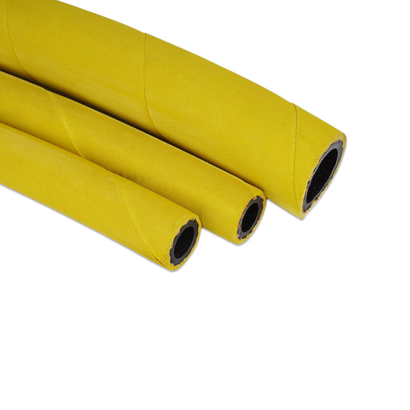 สายยางอุตสาหกรรมอเนกประสงค์สำหรับเครื่องจักรเหมืองแร่ พร้อมท่อไนไตรล์ทนน้ำมัน และเสริมแรงด้วยเส้นใยแรงดึงสูง